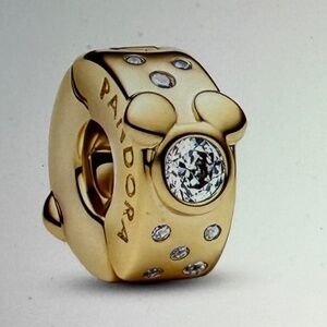 Brand new, never opened. Mickey and Minnie Mouse Clip Charm by Pandora